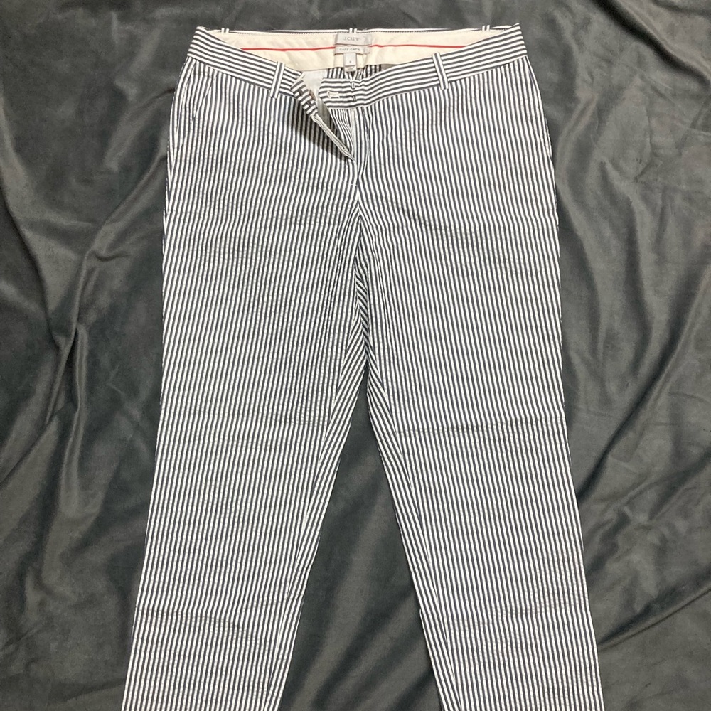 Sheersucker J.Crew Pants